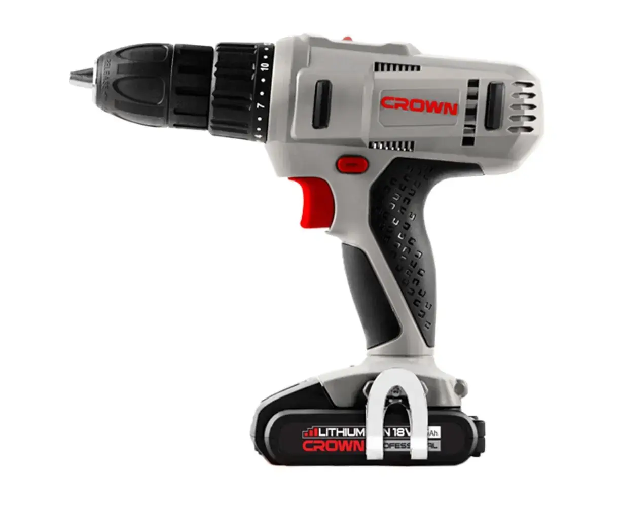 სჭვალსახრახნი აკუმულატორის Crown CT21056L 18V — სჭვალსახრახნები (შურუპავიორტი)