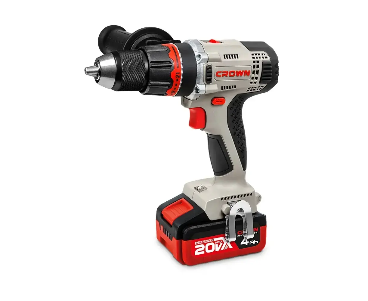 სჭვალსახრახნი აკუმულატორის Crown CT21076HMX-4BMC 20V — სჭვალსახრახნები (შურუპავიორტი)