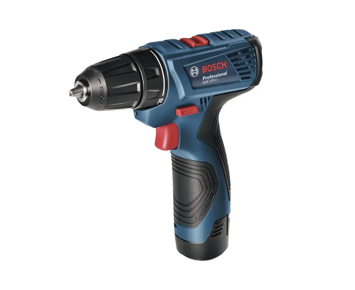 სჭვალსახრახნი აკუმულატორის Bosch GSR 120-LI 12V (06019G8002) — სჭვალსახრახნები (შურუპავიორტი)