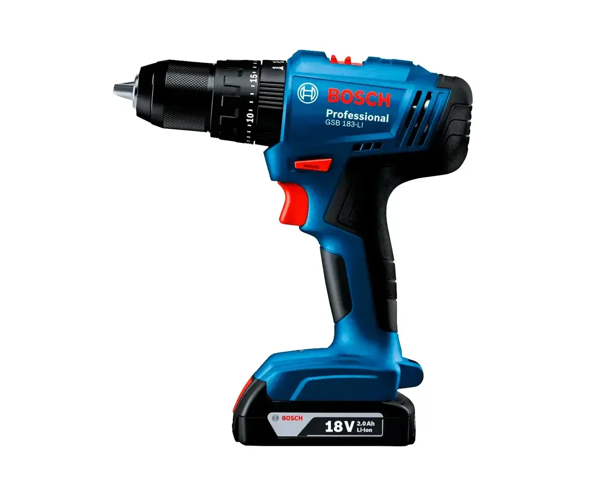 სჭვალსახრახნი აკუმულატორის Bosch GSB 183-LI 06019K9101 — სჭვალსახრახნები (შურუპავიორტი)