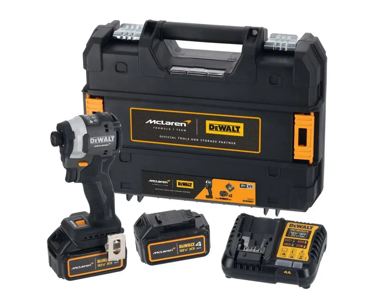 სჭვალსახრახნი აკუმულატორის DeWalt 18 V 2x4.0 Ah 205 hm 2 სიჩქარე BL McL.xDCF85MM2T-QW — სჭვალსახრახნები (შურუპავიორტი)