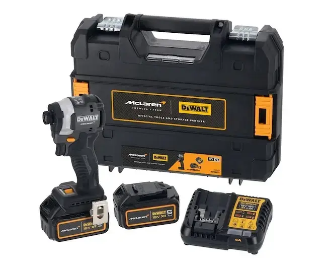 სჭვალსახრახნი DeWalt McL.xDC18 V 2x5.0 Ah 205 hm BL — სჭვალსახრახნები (შურუპავიორტი)