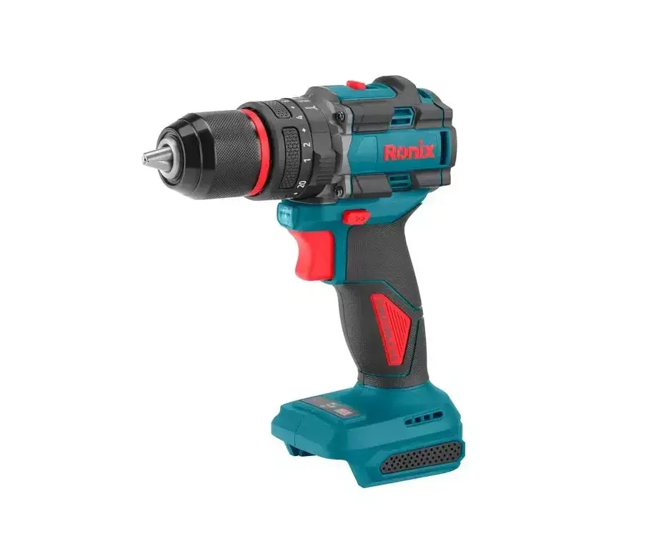 Аккумуляторная дрель-шуруповёрт Ronix 8670 20V BL 60Nm