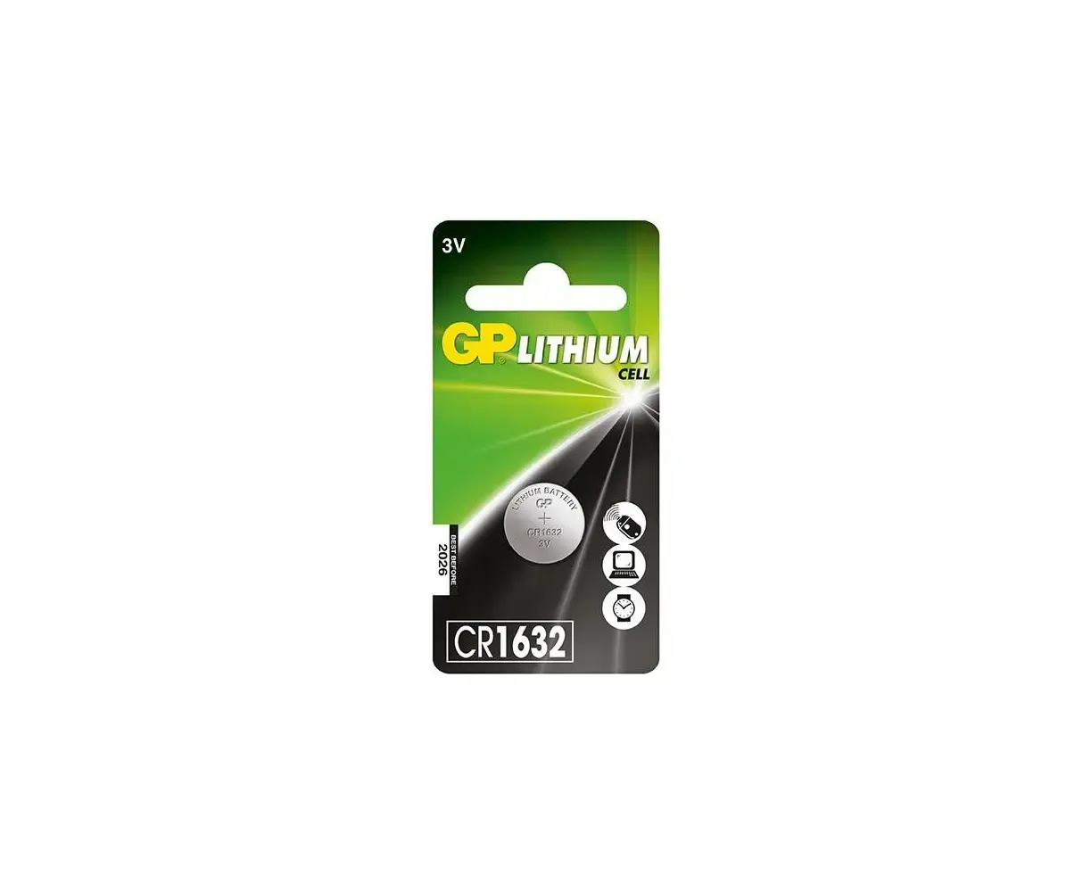 ელემენტი GP CR1632 Lithium 3V — ელემენტები და ბატარეები