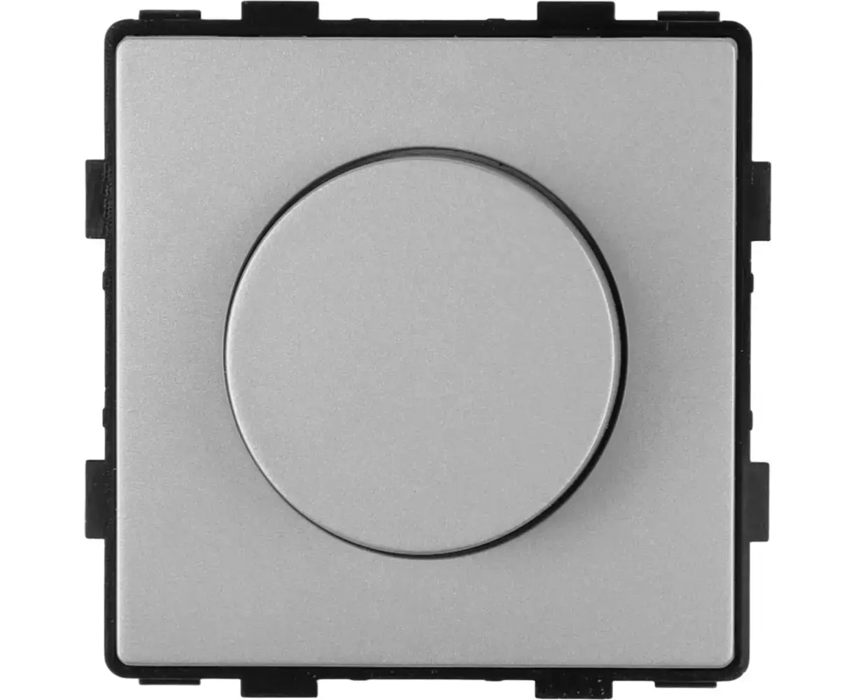 დიმერი მექანიკური Socket Style 2790000007236 ჩარჩოს გარეშე ნაცრისფერი — როზეტები და ჩამრთველები