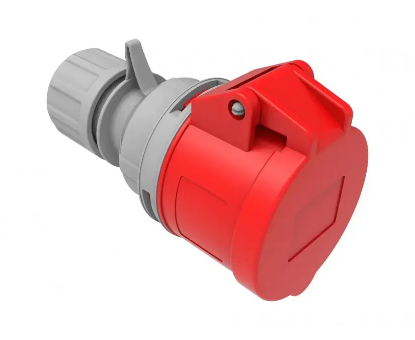 დამაგრძელებლის როზეტი ხუფით Bemis Elektrik 5 16A 3P+E+N 380V 50/60 Hz — როზეტები და ჩამრთველები
