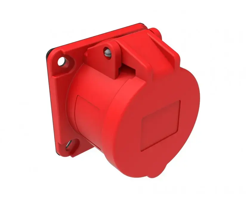 პანელზე მონტაჟის როზეტი Bemis Elektrik 5 16A 3P+E+N 380V 50/60 Hz — როზეტები და ჩამრთველები