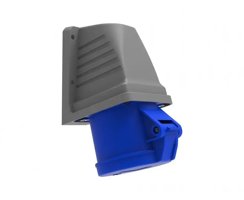 კედლის როზეტი Bemis Elektrik 90° 3 32A 2P+E 220V 50/60 Hz — როზეტები და ჩამრთველები