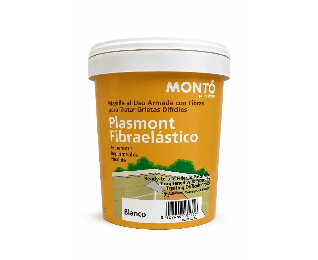 ფიბრით ელასტიკური ფითხი MONTÓ PLASMONT FIBRA ELASTICO 502305 750 მლ — მზა ფითხი