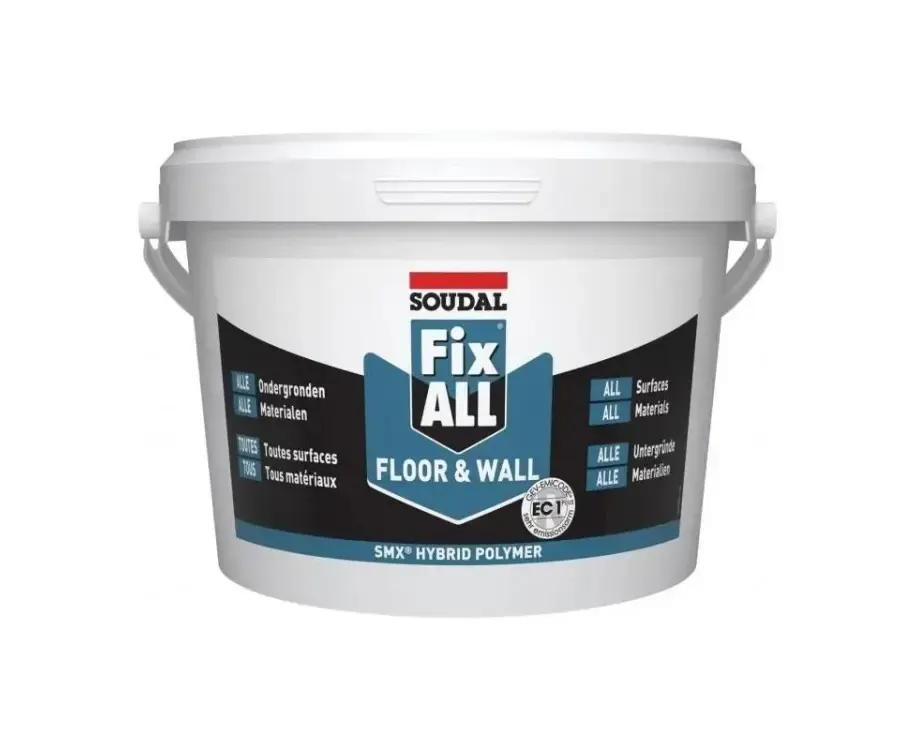 წებო იატაკის და ჭერის Soudal Fix All Floor & Wall 4 კგ — წებო