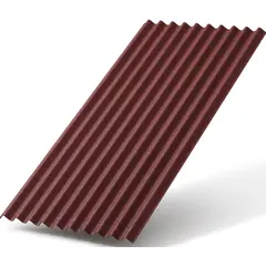 შიფერი ბიტუმის Onduline Zigana 97x200 სმ წითელი — ევროშიფერი