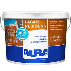 დისპრესიული საღებავი Eskaro AURA Luxpro Residens 2,7 ლ — ინტერიერის საღებავი