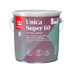 ხის ლაქი ნავებისა და ავეჯისთვის Tikkurila Unica Super 60 EP 2.7 ლ ნახევრად პრიალა — ლაქი