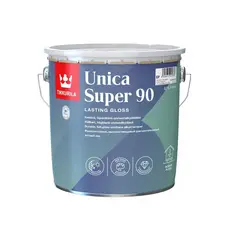 ხის ლაქი ნავებისა და ავეჯისთვის Tikkurila Unica Super 90 EP 2.7 ლ პრიალა — ლაქი