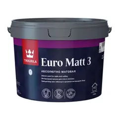 საღებავი ინტერიერის Tikkurila EURO MATT 3 C_New 2,5 ლ — ინტერიერის საღებავი