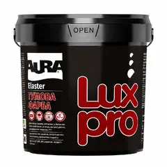 რეზინის საღებავი Aura Luxpro Elaster მქრქალი თეთრი 1.2 კგ — ექსტერიერის საღებავი