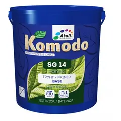 გრუნტი აკრილის ხის ზედაპირებისთვის Komodo SG-14 2.3 კგ — გრუნტი