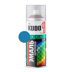 ემალი უნივერსალური აკრილის Satin Kudo KU-0A5015 RAL 5015 ცისფერი 520 მლ — სპრეი საღებავი