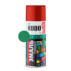 ემალი უნივერსალური Kudo KU-1006 Ral 6024 ღია მწვანე 520 მლ — სპრეი საღებავი