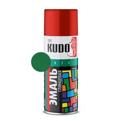 ემალი უნივერსალური Kudo KU-10081 Ral 6029 მწვანე 520 მლ — სპრეი საღებავი