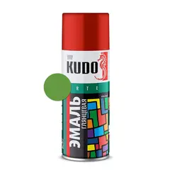 ემალი უნივერსალური Kudo KU-10088 Ral 6018 სალათისფერი 520 მლ — სპრეი საღებავი