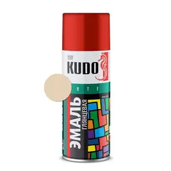 ემალი უნივერსალური Kudo KU-10095 RAL 1015 სპილოსძვლისფერი პასტელური 520 მლ — სპრეი საღებავი