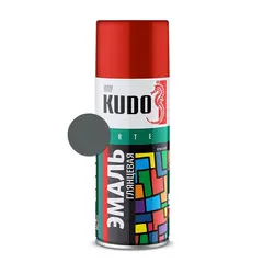 ემალი უნივერსალური Kudo KU-1016 Ral 7012 მუქი ნაცრისფერი 520 მლ — სპრეი საღებავი