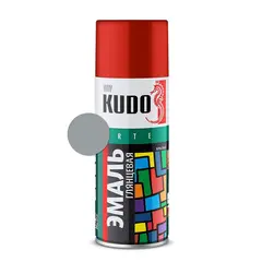 ემალი უნივერსალური Kudo KU-1018 Ral 7040 ნაცრისფერი 520 მლ — სპრეი საღებავი