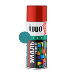 ემალი უნივერსალური Kudo KU-1020 Ral 5018 ფირუზისფერი 520 მლ — სპრეი საღებავი