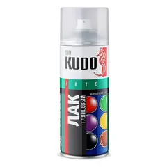 ლაქი აკრილის უნივერსალური პრიალა Kudo KU-9002 520 მლ — სპრეი საღებავი