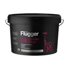 ხის საღებავი გარე გამოყენების Flugger 04 Wood Tex Opaque ნახევრად-მქრქალი 3 ლ — ხის საფარი