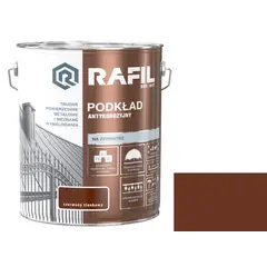 გრუნტი ანტიკოროზიული Sniezka Rafil წითელი 5 ლ — გრუნტი