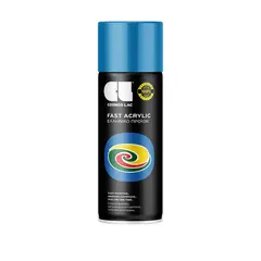 ლაკ-სპრეი საღებავი Cosmos Lac FAST ACRYLIC RAL5012 ცისფერი 400 მლ — სპრეი საღებავი