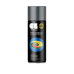 ლაკ-სპრეი საღებავი Cosmos Lac FAST ACRYLIC RAL7011 მუქი ნაცრისფერი 400 მლ — სპრეი საღებავი