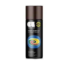 ლაკ-სპრეი საღებავი Cosmos Lac FAST ACRYLIC RAL8017 შოკოლადისფერი 400 მლ — სპრეი საღებავი