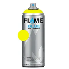 სპრეი საღებავი SPRAY FLAME FB1000 Neon yellow 400ml 0411000 — სპრეი საღებავი