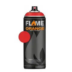 სპრეი საღებავი SPRAY FLAME 400ml FO-304 signal red — სპრეი საღებავი