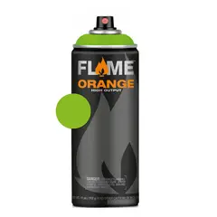 სპრეი საღებავი SPRAY FLAME 400ml FO-642 kiwi — სპრეი საღებავი
