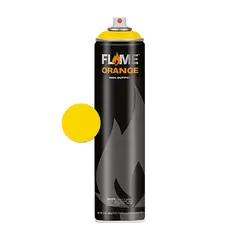 სპრეი საღებავი SPRAY FLAME 600ml FO-106 signal yellow — სპრეი საღებავი