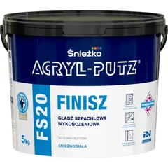 ფითხი Sniezka Acryl Putz Finisz FS20 5 კგ — მზა ფითხი