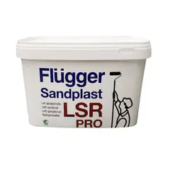 ფითხი სუფთა ზედაპირისთვის Flugger Sandplast LSR PRO 12 ლ — მზა ფითხი