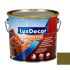 გამჟღენთი LuxDecor plius+ ზეთისხილი 1 ლ — ხის საფარი