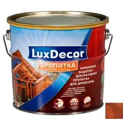 გამჟღენთი LuxDecor plius+ ტექი 1 ლ — ხის საფარი