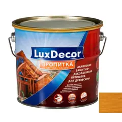 გამჟღენთი LuxDecor plius+ ღია მუხა 1 ლ — ხის საფარი