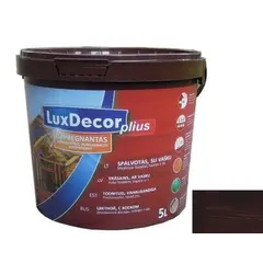 გამჟღენთი LuxDecor Plius პალისანდერი 5 ლ — ხის საფარი