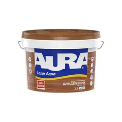 ლაჟვარდი, ლაზური ხისთვის Aura Lasur Aqua 2.5 ლ უფერო — ლაზური