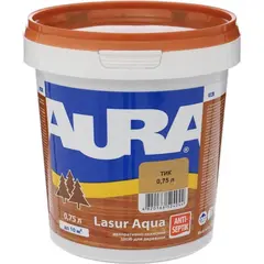 ლაჟვარდი, ლაზური ხისთვის Aura Lasur Aqua 0.75 ლ ტიკი — ლაზური