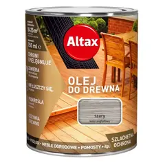 ზეთი ხის Altax რუხი 750 მლ — ხის საფარი