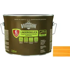 გასაჟღენთი ხის Vidaron Lakobeyc 2.5 ლ L02 ოქროსფერი ფიჭვი — ხის საფარი