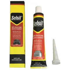 თბოგამძლე სილიკონი SELSIL RTV 50 მლ — სილიკონი და ჰერმეტკი
